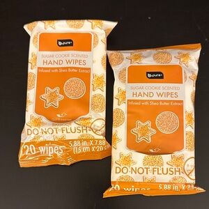 2 Bpure Sugar Cookie Scented Hand Wipes